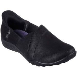 Skechers Women's Blacks Breathe-Easy Step ins Walking Casual Shoes Sz 7